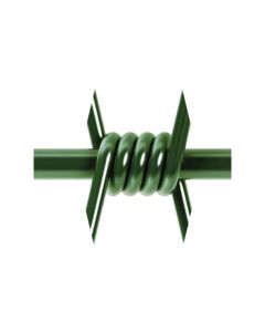 Barbed Wire Green Full Galvanised Roll 200m