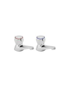 Profile Bath Taps - 76 mm / Chrome