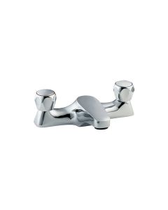 Profile Deck Mount Bath Filler - 75 mm / Chrome