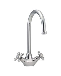 Venetian Mono Sink Mixer - Chrome