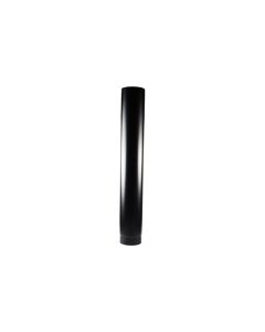 Stove Flue Pipe Matt Black Enamel Straight 1000mm 5 inch