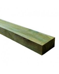 Timber Sleeper 200 x 100mm x 2.4m Treated (Green)