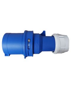 Outdoor Plug IP44 Blue 230V