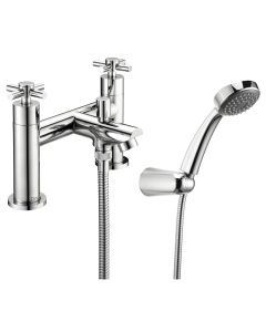 Motif Bath Shower Mixer - Chrome