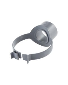 Soil Pipe Strap on Boss Grey 110mm - Grey (insert separate 48296)