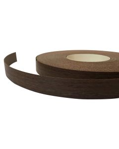 22mm Dark Walnut Pre-Glued Edging (50m Roll)