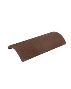 Half Round Turf Brown Ridge Tile