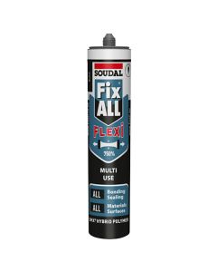 Soudal Fix All Flexi Sealant and Adhesive 290 ml - Black