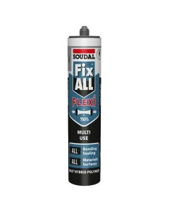 Soudal Fix All Flexi Sealant and Adhesive 290 ml - Grey