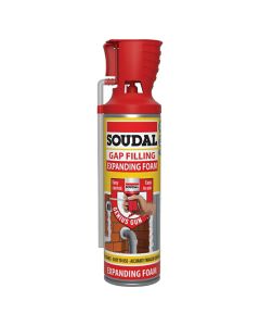 Soudal Gap Filling Expanding Foam with Genius Gun - 750 ml