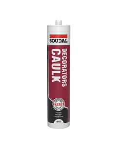 Soudal Trade Decorators Caulk 6 x 290ml - White