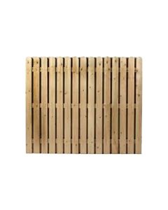 Hit & Miss Fence Panel - 1.80 mm x 1.50 mm