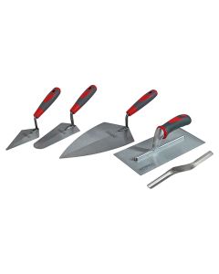 Faithfull Soft-Grip Trowel Set - 5 pcs.