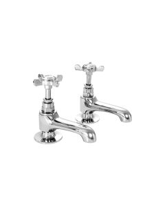 Coronation Basin Taps - Chrome