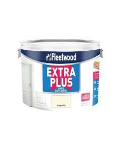 Fleetwood Extra Plus Vinyl Soft Sheen Paint - 10 L / Magnolia