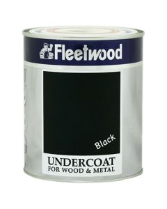 Fleetwood Traditional Undercoat Paint - 2.50 L / Black