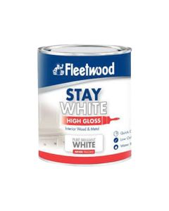 Fleetwood Traditional Gloss Paint - 1 L / Brilliant White