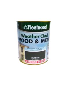 Fleetwood Traditional Gloss Paint - 750 ml / Slate Grey