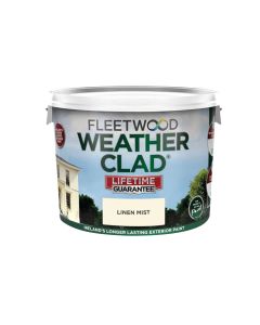 Fleetwood Weather Clad Paint - 10L / Linen Mist