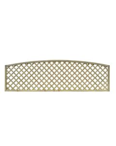 Orra Convex Lattice Panel Top Trellis 1830 x 300mm (6x1) 