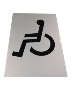 Sign DISABLED Self Adhesive 150x100mm