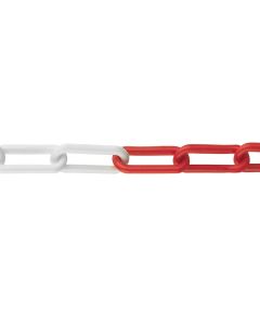 Plastic Chain - 40 mm / Red and White