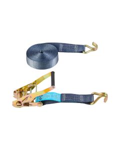 Lashing Strap with Tensioning Ratchet and Claw Hook - 8 m 5000 kg 