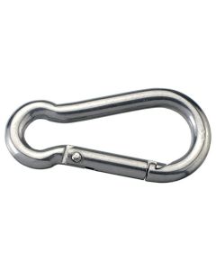 A2 Stainless Steel Firemans Snap Hook - 60 mm