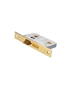 Eurospec Easi-T Residential Bathroom Lock - Electro Brass / 65mm