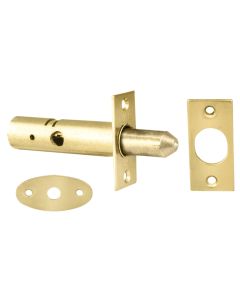 Eurospec Security Door Bolt Set - 61mm / Electro Brass