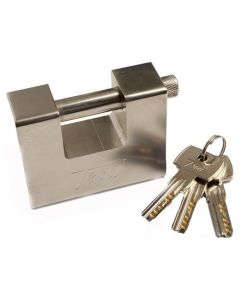 Tessi Roller Shutter Padlock with High Security Key - 85 mm