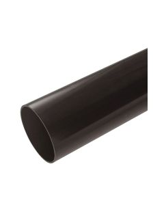 Round Downpipe 2.5m - Black