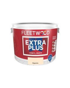 Fleetwood Extra Plus Vinyl Matt Paint - 10 L / Magnolia