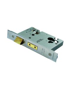 Eurospec Easi-T Euro Profile Sashlock - 76mm / Satin Stainless Steel