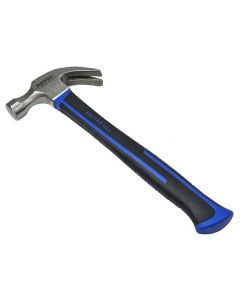 Faithfull Fibreglass Handled Claw Hammer - 567 g