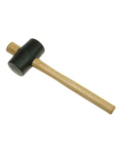 Black Rubber Mallet 74mm 800g