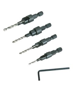 Faithfull Drilling Screwsinks - Set of 4