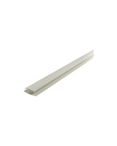 Grosfilex Blade Connection Finishing Profile - White