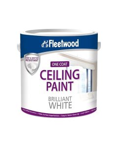 Fleetwood One Coat Ceiling Paint - 2.50 L