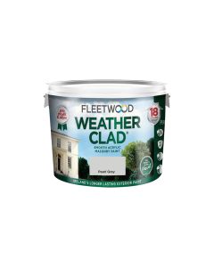 Fleetwood Weather Clad Paint - 10L / Pearl Grey