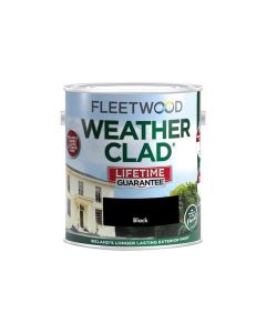 Fleetwood Weather Clad Paint - 5L / Black