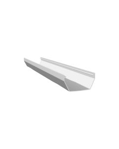 Freeflow Square Gutter 5m - White