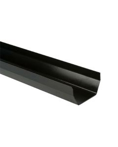 Freeflow Square Gutter 5m - Black