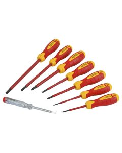 Faithfull Soft Grip VDE Screwdriver Set - 8 pcs.