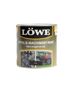 Lowe Metal and Machinery Paint - 250ml / Black