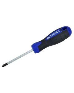 Faithfull Soft Grip Phillips Screwdriver - 100 mm