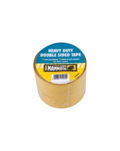 Everbuild Heavy Duty Double Sided Tape - Beige  >  50 mm x 5 m