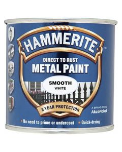 Hammerite Metal Paint - 250 ml / White