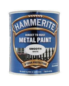 Hammerite Metal Paint - 750 ml / White