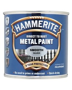 Hammerite Metal Paint - 750 ml /  Silver